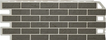 Фасадные панели Альта Профиль, Рустикальный кирпич, 1130 х 470 мм цвет: 04