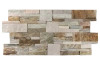 Сланец, 3D панель из камня, 350х180 мм, Modern Beige Slate