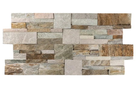 Сланец, 3D панель из камня, 350х180 мм, Modern Beige Slate