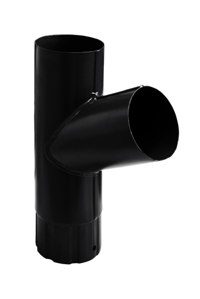 Тройник трубы New, Grand Line Ø 90 мм, PU Matte, RAL 9005