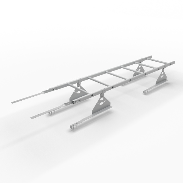 Лестница кровельная для натуральной черепицы Roofsystems Prestige 400 натур, L=1800 мм RAL 7004