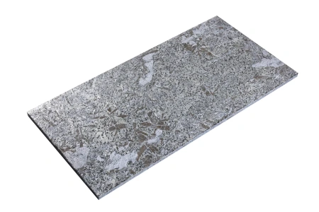 Кварцит, полированный, 600x300 мм, 12 мм,  Matrix Honed Silver Grey