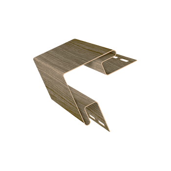Угол наружный пвх, Grand Line, L=3000 мм Design Tundra, цвет: кедр