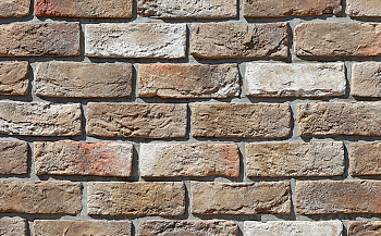 Декоративный камень White Hills Бремен Брик под Кирпич, цвет: 309-20 / бежевый