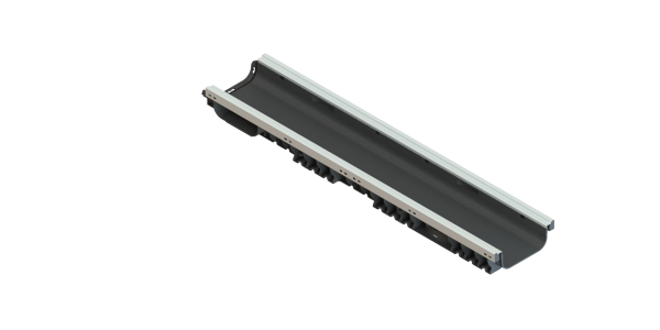 Лоток водоотводный Standartpark, PolyMax Basic, DN150, h 81, усиленный, арт: 8217-М