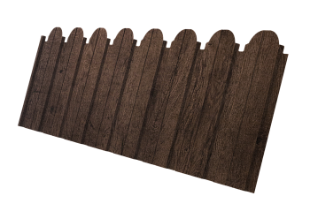Профилированный лист GL C10 B, фигурный, 0.45 мм, Print-Double Elite, Antique Wood Профилированный лист GL C10 B, фигурный, 0.45 мм, Print-Double Elite, Antique Wood