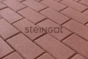 Тротуарная плитка Steingot Прямоугольник 60 мм 200х100 мм, цвет: темно-красный