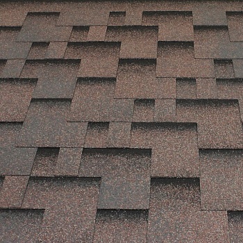 Битумная черепица, Katepal, Rocky цвет: махагон, 3 м² / уп.