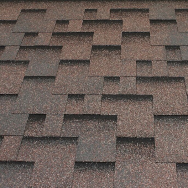 Битумная черепица, Katepal, Rocky цвет: махагон, 3 м² / уп.