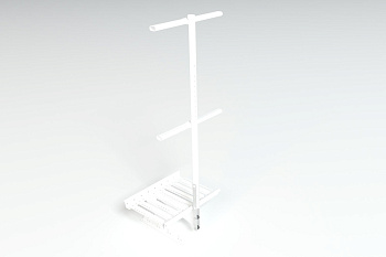 Удлинитель стойки ограждения Prestige RAL 7004
