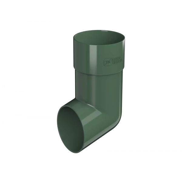 Слив трубы, Технониколь пвх, стандарт Ø82 мм, цвет: зеленый