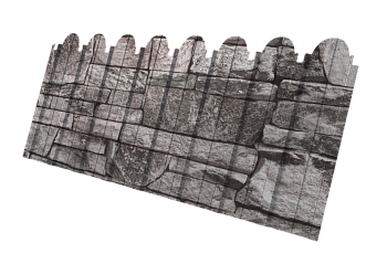 Профилированный лист GL C10 A фигурный, 0.45 мм, Print Elite, Fine Stone TwinColor Профилированный лист GL C10 A фигурный, 0.45 мм, Print Elite, Fine Stone TwinColor