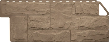 Фасадные панели Альта Профиль, Гранит ЭКО, 1130 х 480 мм цвет: бежевый