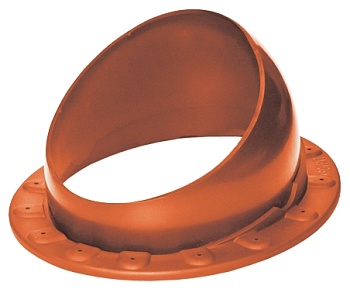 Основание для вент. трубы Krovent Base-VT Seam 125/150 мм красно-коричневый