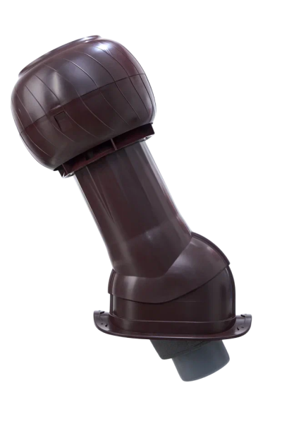 Комплект вентиляции Gervent Statik для профлиста-20 150/ИЗ/160 мм коричневый