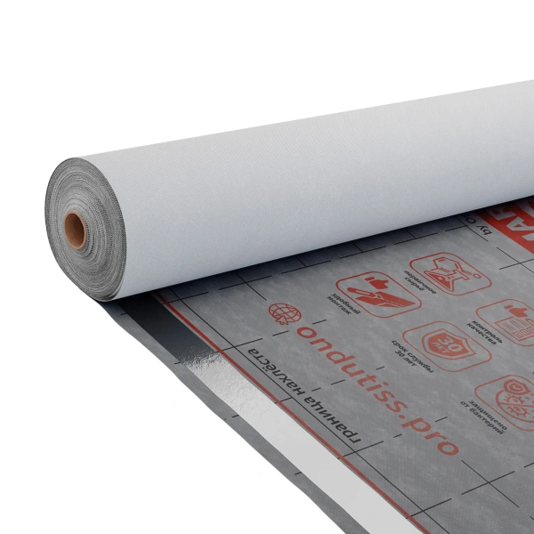 Ondutiss, Smart AM, трёхслойная супердиффузионная мембрана с монтажной лентой, 1.5х46.67 м. 70 м²