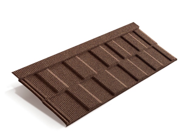 Композитная черепица Metrotile MetroViksen, 1325 х 410 мм цвет:  пустыня