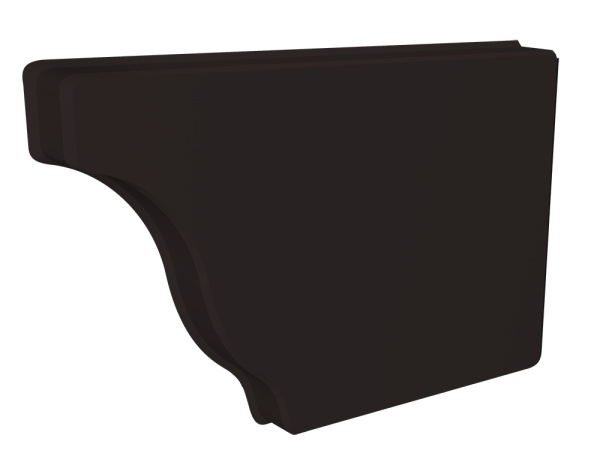 Заглушка правая Vortex Lite Matt, Ø 130 мм, RAL 9005