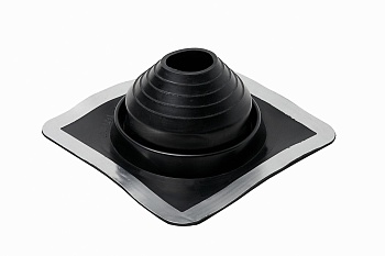 Проходной элемент Master Flash прямой №4, 75-160 мм силиконовый черный