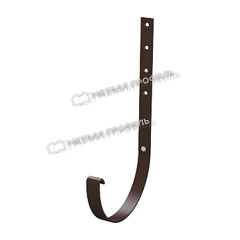 Держатель желоба Ø185х300 мм, Металл Профиль Проект, ПО, RAL 8017