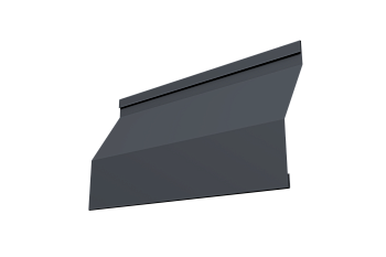 Ламель для забора жалюзи, Milan Slim 0.5 мм, Velur X, RAL 7024