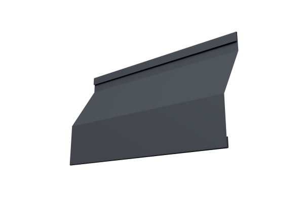 Ламель для забора жалюзи, Milan Slim 0.5 мм, Velur X, RAL 7024