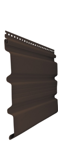 Софит Grand Line ,Т3 Slim Classic, частично перфорированный, коричневый