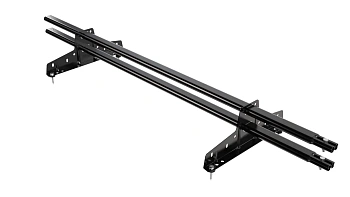 Снегозадержатель универсальный Borge L=1500 мм, 2 опоры, 2 трубы, овал 25х45 RAL 9005