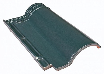 Керамическая черепица Rongguan Roman, цвет: изумрудно-синий