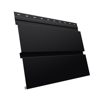 GL Софит металлический Квадро Брус, без перфорации 0.5 мм, PurPro Matt 275, RAL 9005