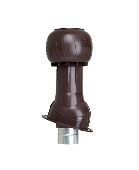 Комплект вентиляции Gervent Statik для кровли фальцевой и гибкой черепицы 150/ИЗ/160 коричневый