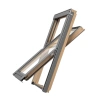 Мансардное окно RoofLITE+ 55х78 см DPY B900, Дерево, однокамерный стеклопакет