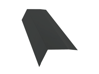 GL Карнизная планка, 100х65 мм 0.5 мм, Rooftop бархат, RAL 7016, L=2000 мм
