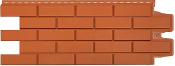 Фасадная панель Grand Line, Кирпич клинкерный Classic, цвет: терракотовый
