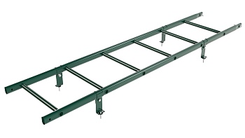 Лестница кровельная Borge, универсальная, L=1800 мм RAL 6005