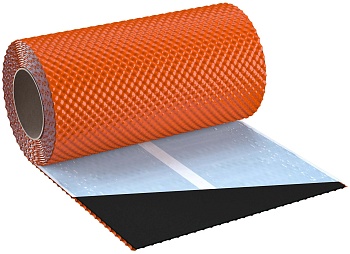 Самоклеющаяся лента примыканий, Eurovent FLEX 3D, 300х5000 мм, цвет: кирпичный