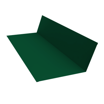 GL Планка примыкания, 150х250 мм 0.5 мм, Satin Matt TX, RAL 6005, L=3000 мм