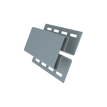 H-профиль пвх, Grand Line, L=3000 мм серия Classic Color Plus, цвет: голубой