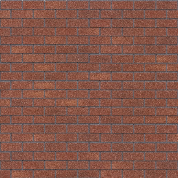 Фасадная плитка Hauberk кирпич, уп 2.0 м² цвет: терракотовый