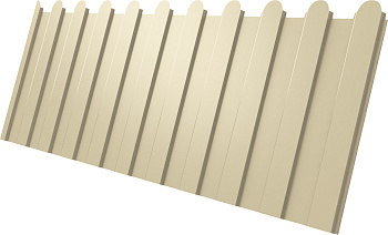 Профилированный лист GL C8 A, фигурный, 0.45 мм, PE, RAL 1015