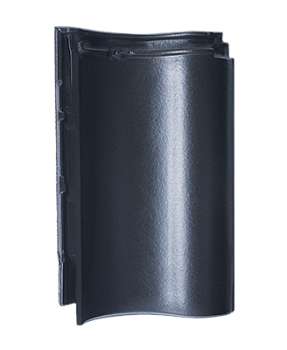 Керамическая черепица ABC Klinkergruppe TG10, Алмазно-черный (ангоб)