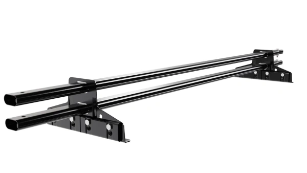 Снегозадержатель для фальцевой кровли Borge L=1500 мм, 2 опоры, 2 трубы, овал 25х45 RAL 9005