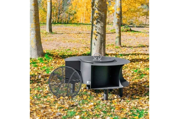 Костровая чаша Пантеон, Ø1190 мм, Н=650 мм, сталь 4 мм