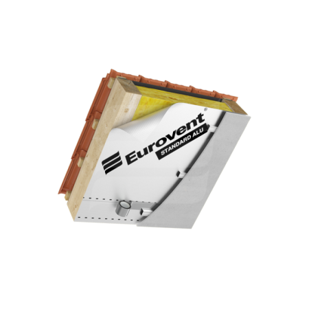 Eurovent STANDARD ALU 130, пароизоляционная пленка, 75 м²