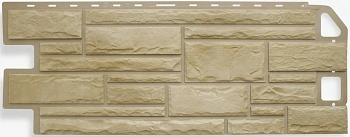 Фасадные панели Альта Профиль, Камень, 1130 х 470 мм цвет: известняк