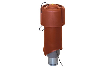 Вентилятор Krovent Moto, R190/125 мм красно-коричневый