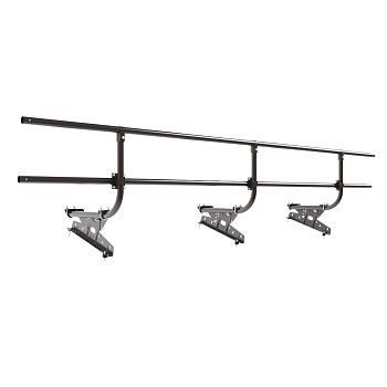 Ограждение кровельное для металлочерепицы Borge, H=600 мм, L= 3000 мм RR 32