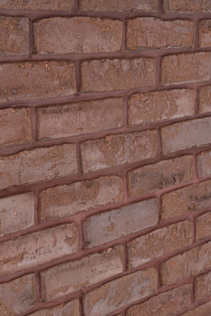 Кирпич ручной формовки Faber Jar Петровский штандарт полнотелый, цвет: бордовый, под старину, М125, 215x102x65 мм