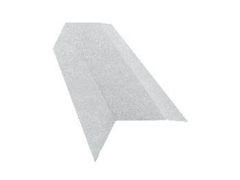 GL Карнизная планка, 100х65 мм 0.7 мм, Zn, б\ц, L=3000 мм