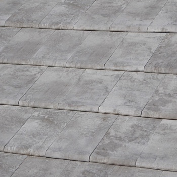 Керамическая черепица Tejas Borja TECH Flat 10, Sidney Graphite